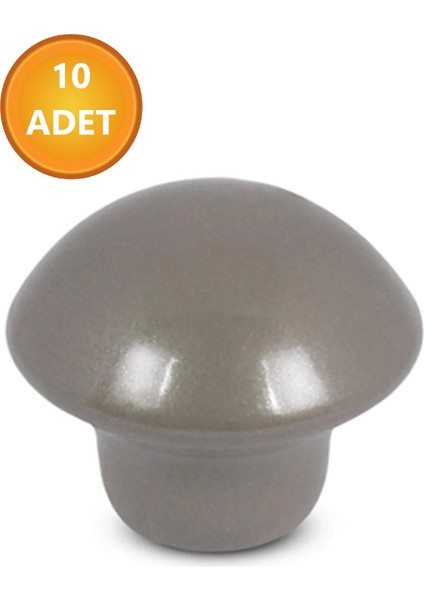 Mobilya Mutfak Çekmece Dolap Dolabı Kapak Kulbu Kulpu Kulpları Saten Mantar Düğme Metal 10 Adet modelleri