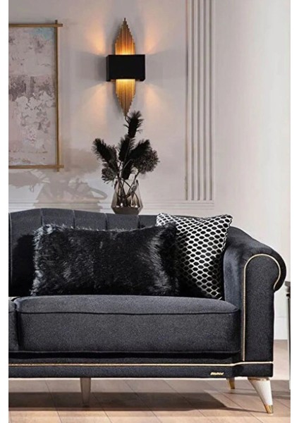 Lofts Lüks Mobilya Kanepe Tv Ünitesi Konsol Berjer Koltuk Ayağı 19 cm Krem Gold Ayakları fiyatları