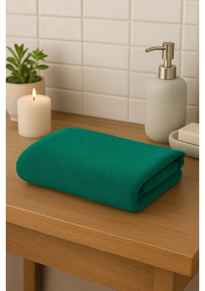 1 Adet Büyük Boy Mikrofiber 50 x 90 cm , Fitness Havlusu , Spor Havlusu , Kuaför Havlusu