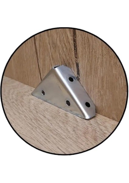 4 Adet Mobilya Eşya Dolap Köşe Birleştirme Köşebent Sabitleyici Bağlantı Aparatı L Demir Gönye Metal modelleri