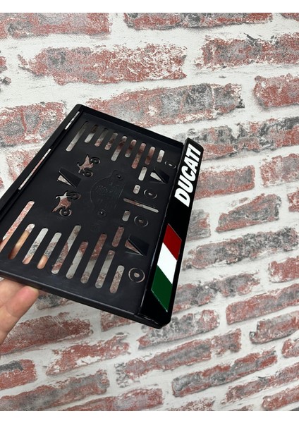 3ADİJİTAL Ducatı Pleksi Motor Plakalığı