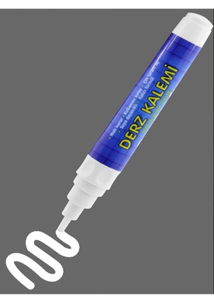 Mermer Fayans Derz Dolgusu Boyama Boyası Kalemi Beyaz Hızlı Kuruyan Su Bazlı Kokusuz Kalıcı Yenileme fiyatları