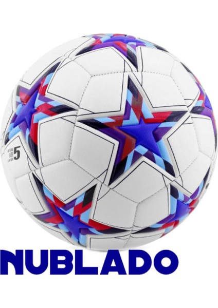 Pro Futbol Topu Maestro Şampiyonlar Ligi Pompalı Sert Zemin Halı Saha Futbol Topu No:5 Mavi modelleri