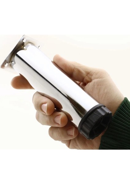 Hobit Ayarlanabilir Metal 15 cm Krom Mobilya Kanepe Koltuk Baza Yükseltici Destek Ayağı Ayakları fırsatları