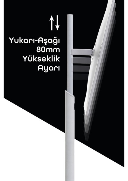 32 inç 81 Ekran Smart Dokunmatik Döndürülebilir Ekran Full HD TV