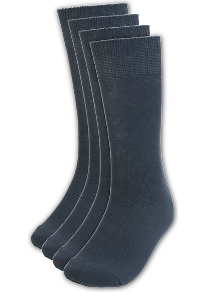 Erkek Yazlık Soket Çorap 4 Lü Pamuklu Kokulu ve Dikişsiz Topuk ve Burun Takviyeli Kaymaz