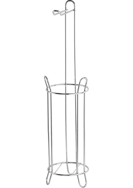 Tuvalet Kağıtlığı Wc Kağıtlık Yedekli Metal Tuvalet Kağıdı Standı Tutacağı Askısı