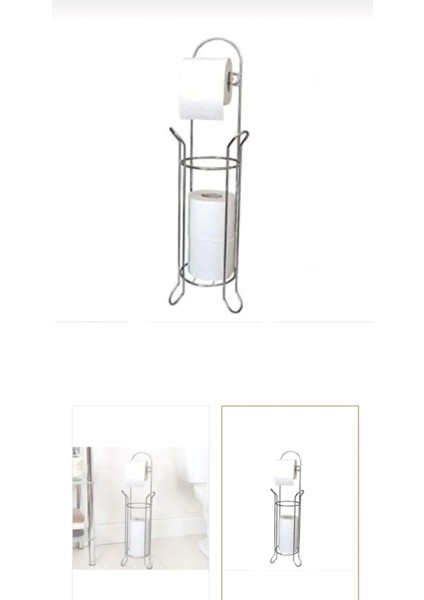 Tuvalet Kağıtlığı Wc Kağıtlık Yedekli Metal Tuvalet Kağıdı Standı Tutacağı Askısı modelleri