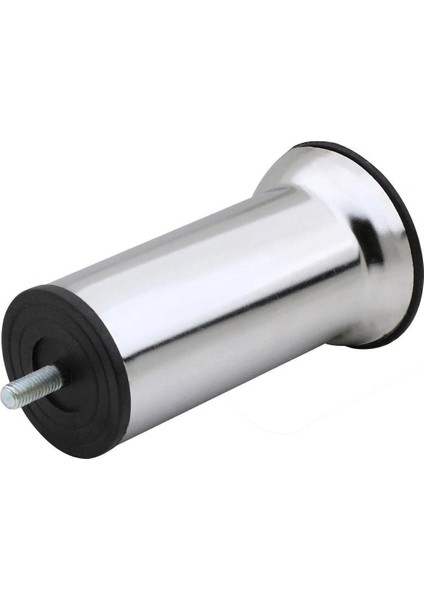 Baza Koltuk Kanepe Mobilya Yatak Çekyat Ayağı Diş Metrik 8 mm Krom Metal Ayakları 12 cm 8 Adet indirimleri