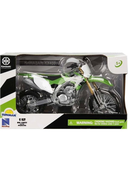 Nessiworld 57483 Sun- Kawasakı KX450 Yeşil 1:12 indirimleri