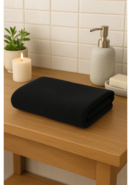 1 Adet Büyük Boy Mikrofiber 50 x 90 cm , Fitness Havlusu , Spor Havlusu , Kuaför Havlusu