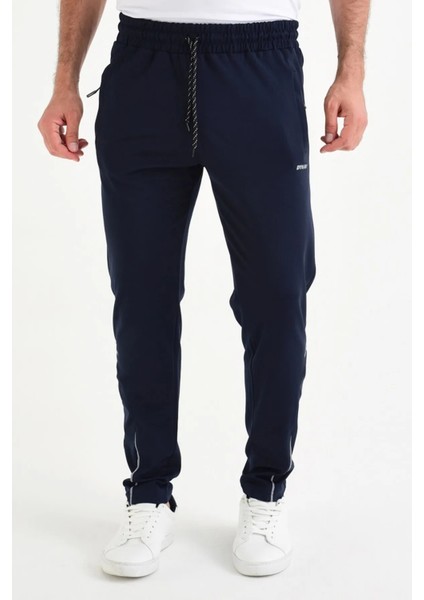 Erkek Lacivert Eşofman Altı Dalgıç Kumaş 105