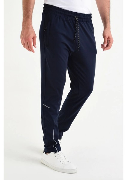 Erkek Lacivert Eşofman Altı Dalgıç Kumaş 105 modelleri