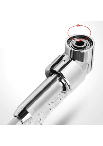 Köşe Vidalama Açılı Matkap Adaptörü Dar Alan Vidalama Matkap Ucu Bıts Adaptör 1/4 fırsatları