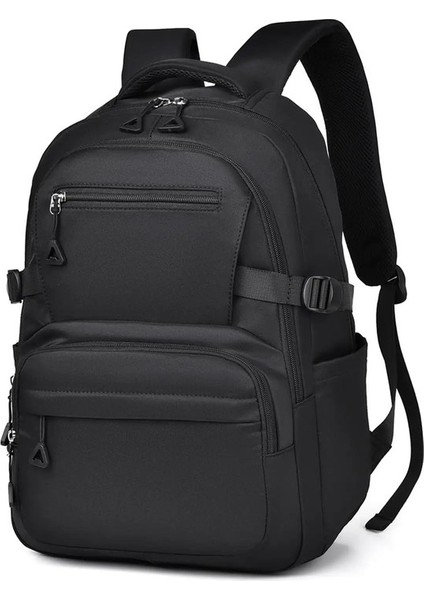 Yeni Dizüstü Bilgisayar Sırt Çantası, Kolej Okulu Gündelik Günlük Çantası, Çalışma Hafifçe Öğrenci Hafif Siklet 15.6inch Dizüstü Bilgisayar Renk: Siyah (Yurt Dışından)