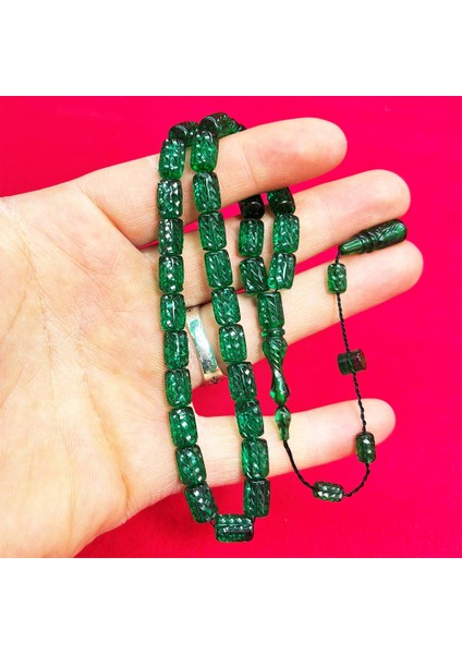 Kesme Model Usta Işi Ateş Sıkma Kehribar Tesbih modelleri