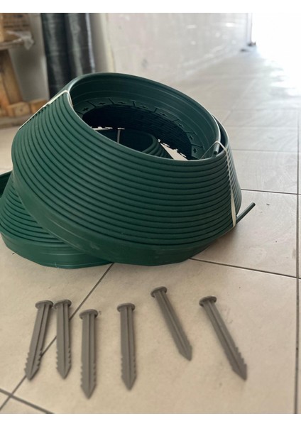 Çim Sınırlayıcı 25 mt Yeşil Çim Ayırıcı