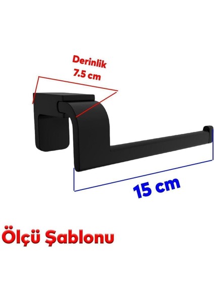 Metal Sağlam Vidalı Siyah Renk Wc Tuvalet Kağıtlık Aparat Açık Kağıt Standı Paslanmaz fiyatları