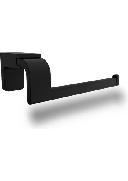 Metal Sağlam Vidalı Siyah Renk Wc Tuvalet Kağıtlık Aparat Açık Kağıt Standı Paslanmaz fırsatları