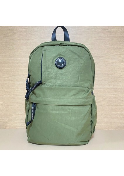 2025 Yeni Paris Öğrenci Cp Schoolbag Basit Seyahat Sırt Çantası Stili Günlük Omuz Okulu Öğrencisi Büyük Kapasite Işletme Sırt Çantası Renk: Yeşil (Yurt Dışından)