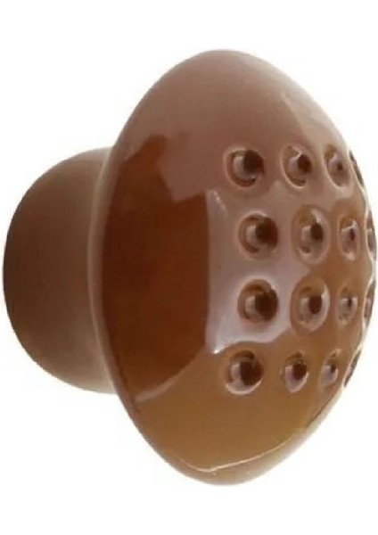 Mobilya Mutfak Çekmece Dolap Dolabı Kapak Kulbu Kulpu Kulplar Kahve Nokta Mantar Düğme Metal 10 Adet modelleri