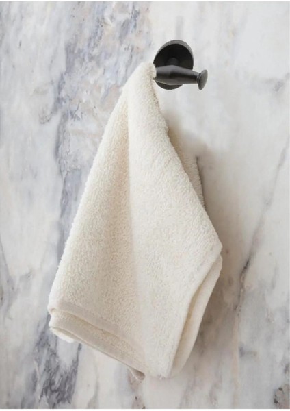 Askılık Banyo Lavabo Çatal 2'li Siyah Renk Metal Sağlam Aparat Bornoz Havlu Asma Askı Vidalı indirimleri