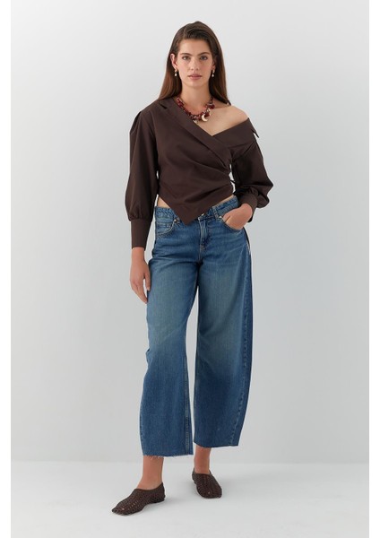Süper Baggy Fit Jean Mavi
