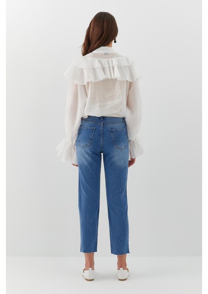 Flaire Jean Pantolon Mavi