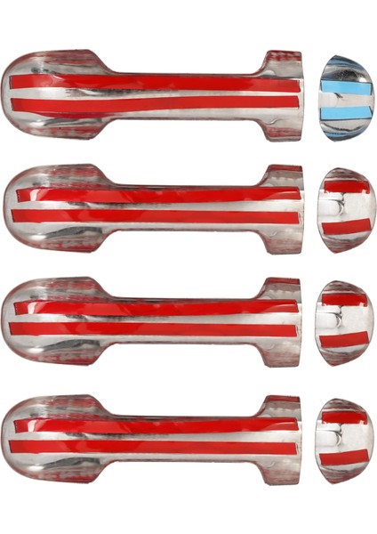 Ford Tourneo Connect Uyumlu 2002-2014 Krom Kapı Kolu Paslanmaz Çelik indirimleri