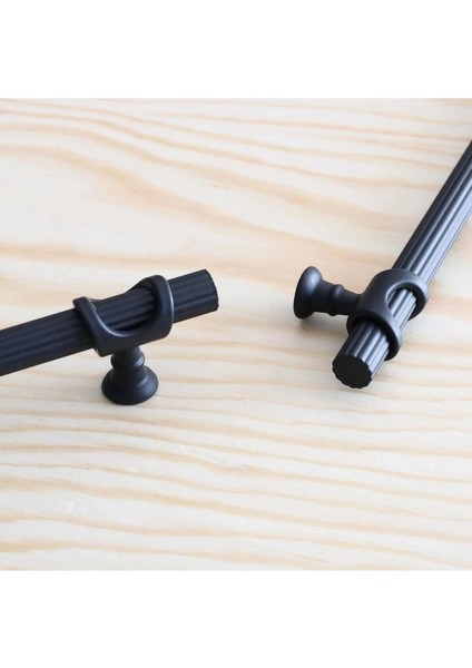 Arsin Mobilya Çekmece Mutfak Dolabı Dolap Kapak Kulpları Kulbu Kulpu Siyah Metal Kulp 128 Mm-12.8 cm modelleri