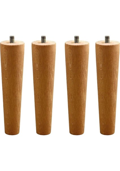 Ahşap Ayak (12 Cm) 4'lü Set Bağlantı Aparatlı Mobilya Koltuk Kanepe Ayağı Ayakları M8 Civatalı. modelleri