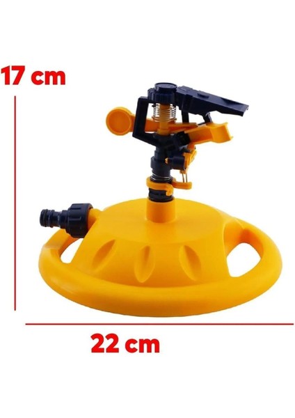 Tablalı Hareketli Su Tabancası Fıskiyesi Otomatik Dönerli Bahçe Çim Sulama Aparatı Plastik DY6012 Mf indirimleri