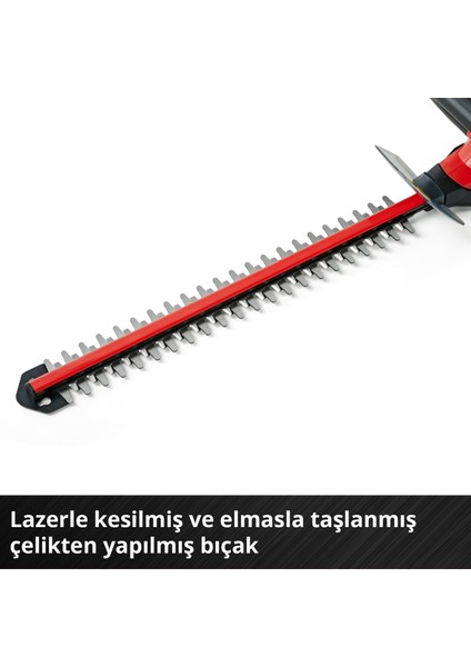 Akülü Çit Budama GC-CH 1846 Li-Solo Power X-Change (18 V, 46 cm kesim uzunluğu, 15 mm diş aralığı, ergonomik tutamak, akü dahil değildir) - 3410642