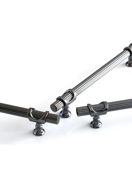 Arsin Mobilya Dolap Kapak Mutfak Çekmece Dolabı Kulpları Kulbu Kulpu Füme Metal Kulp 160 Mm-16 Cm. fiyatları