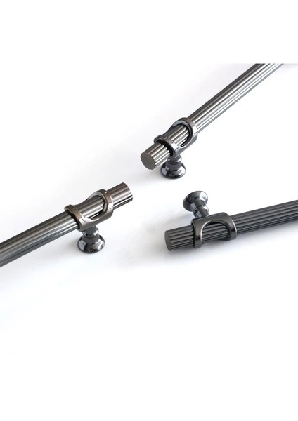 Arsin Mobilya Dolap Kapak Mutfak Çekmece Dolabı Kulpları Kulbu Kulpu Füme Metal Kulp 160 Mm-16 Cm. modelleri
