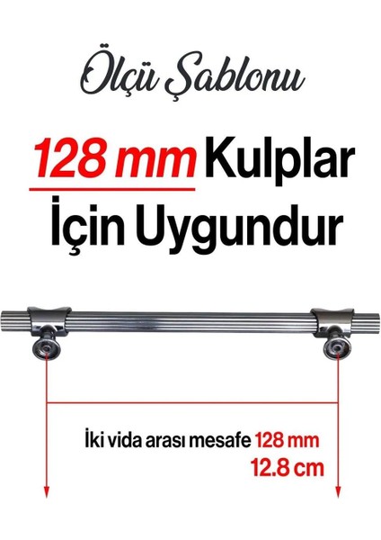 Arsin Mobilya Dolap Kapak Mutfak Çekmece Dolabı Kulpları Kulbu Kulpu Füme Metal Kulp 160 Mm-16 Cm. fırsatları