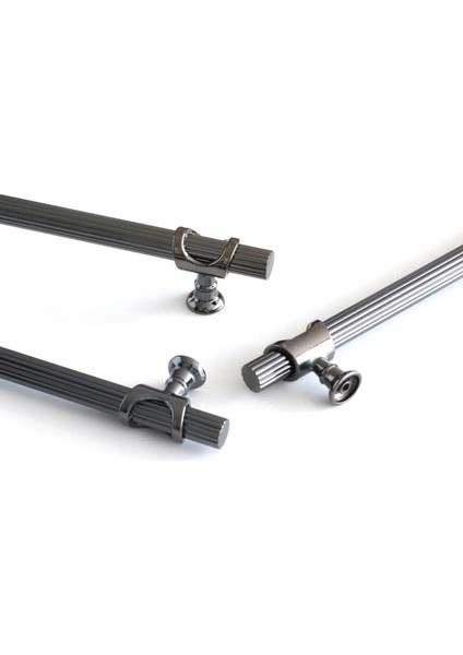 Arsin Mobilya Dolap Kapak Mutfak Çekmece Dolabı Kulpları Kulbu Kulpu Füme Metal Kulp 160 Mm-16 Cm. indirimleri