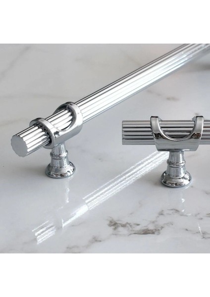 Arsin Mobilya Çekmece Mutfak Dolap Dolabı Kapak Kulpları Kulbu Kulpu Krom Metal Kulp 192 Mm-19.2 Cm. fiyatları