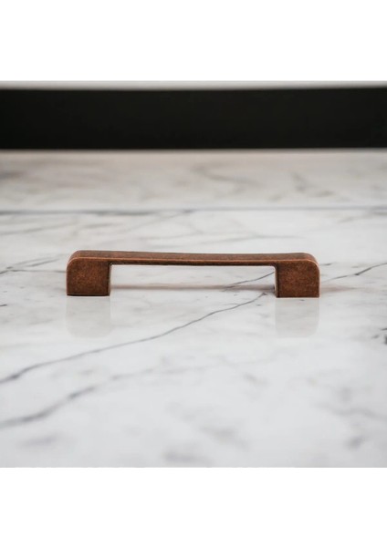 Mobilya Çekmece Mutfak Dolabı Dolap Kulpları Kulbu Kulpu Antik Bakır Metal Kulp 96 mm -9.6 Cm. indirimleri