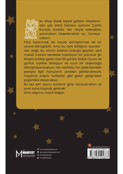 Manifest Yayınları Bolluk Oyunu Şebnem Bolkan 9786259594873