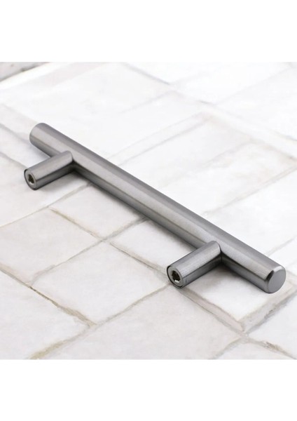 (10 Adet) Mia Motan 96 mm Inox Metal Mobilya Mutfak Çekmece Dolap Dolabı Kulbu Kulpu Kulpları.