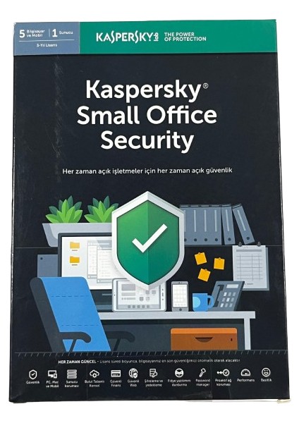 Small Offıce Securıty 5bilgisayar& 5mobil&1 Sunucu 3 Yıl Box