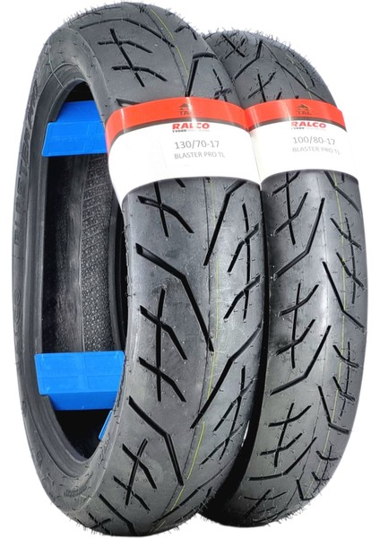 Pulsar, 100/80-17 Tl ve 130/70-17 Tl Dubleks Lastik Set