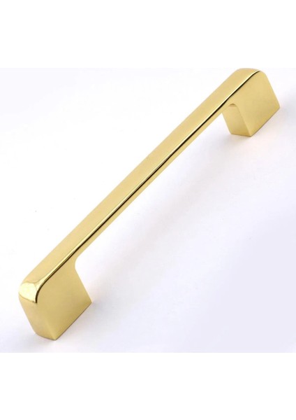 10 Adet Sare Kulp Mobilya Mutfak Dolabı Çekmece Dolap Kulp Kapak Kulpu Kulbu Gold Altın 128 mm Metal