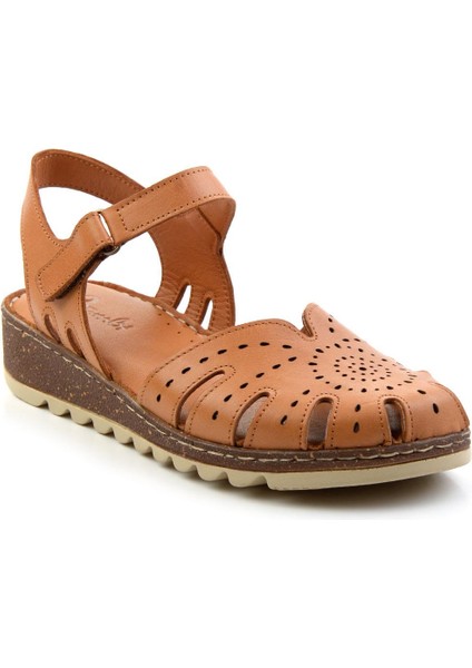 Taba Leather Kadın Sandalet K05907120403 modelleri