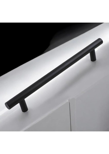 Morft Mobilya Mutfak Dolap Dolabı Çekmece Kulpu Kulbu -Mat Siyah Metal (128 Mm-12.8 Cm) Kulpları. modelleri