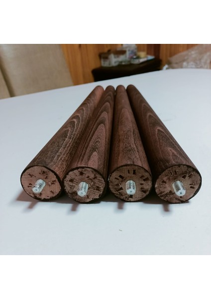 38 cm 4lük Ceviz Renk Masa-Sehpa Ayak fiyatları