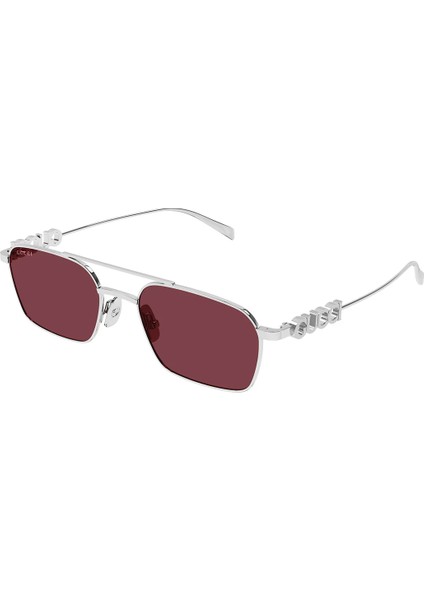 1804S 004 54 Gümüş Metal Köşeli Unisex