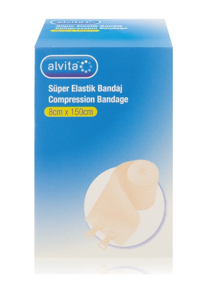 Alvita Elastik Bandaj 8cm x 150 cm