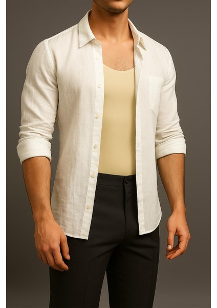 Erkek Dikişsiz Ten Rengi Atlet – Modal Karışımlı Görünmez Atlet 516 fiyatları